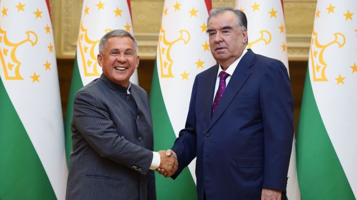 Минниханов встретился с президентом Таджикистана