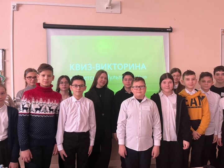 Школьников из Камского Устья показали на ТВ