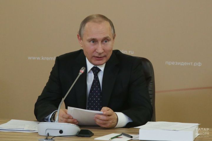Владимир Путин обратился к татарстанцам