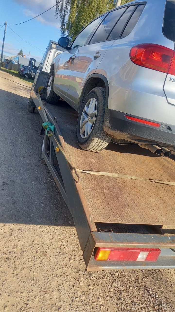 В Камско-Устьинском районе эвакуировали автомобиль нетрезвого водителя