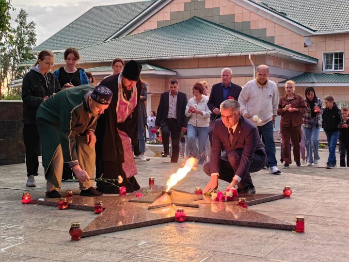 В Камском Устье прошел митинг памяти