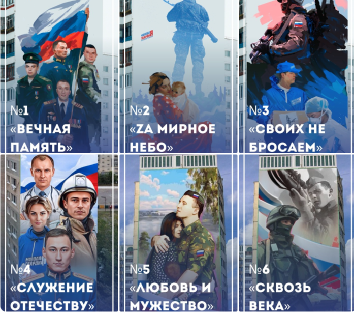 Жители Татарстана могут отдать свой голос за патриотическое граффити