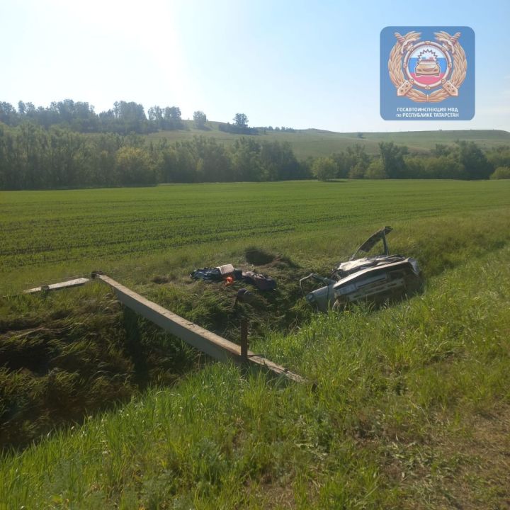 В Татарстане в ДТП погиб непристегнутый водитель