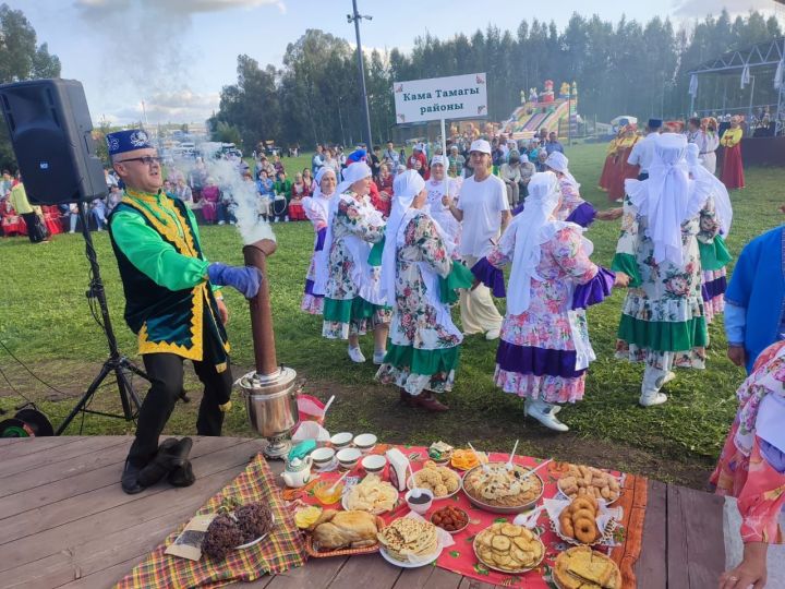 Камскоустьинцы приняли участие в республиканском фестивале «Кичке Уен»