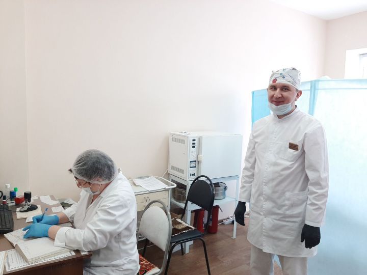 В Камско-Устьинской ЦРБ начался ремонт поликлиники