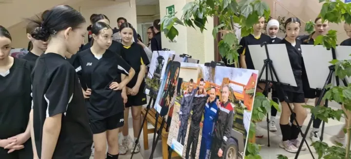 «Акчарлак» спорт комплексында фотокүргәзмә ачылды