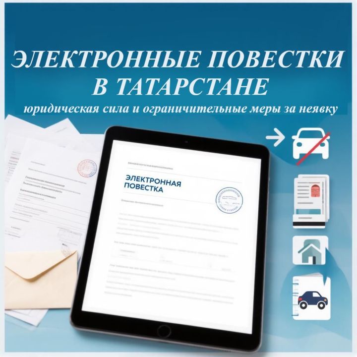 Электронные повестки в Татарстане: что важно знать