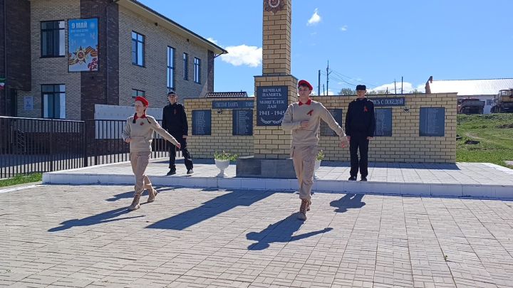 Юнармейцы Рудницкой школы отстояли вахту Памяти