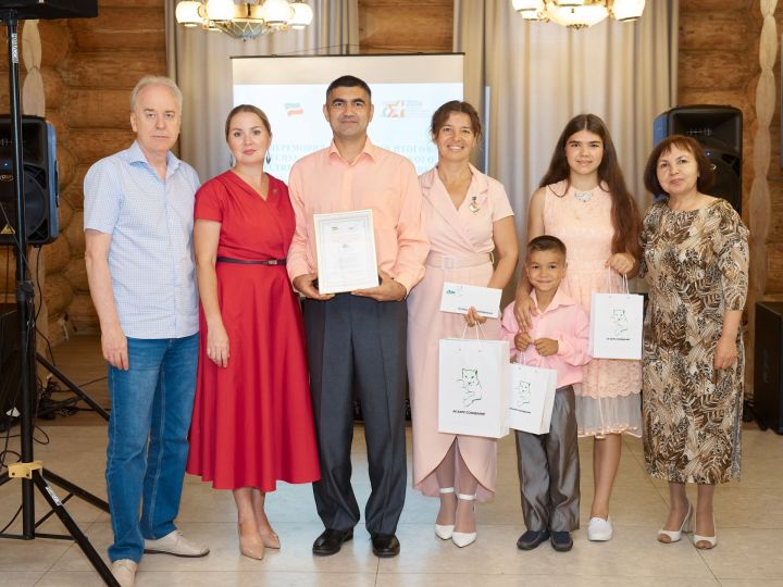 Семья из Камско-Устьинского района стала лауреатом республиканского фестиваля